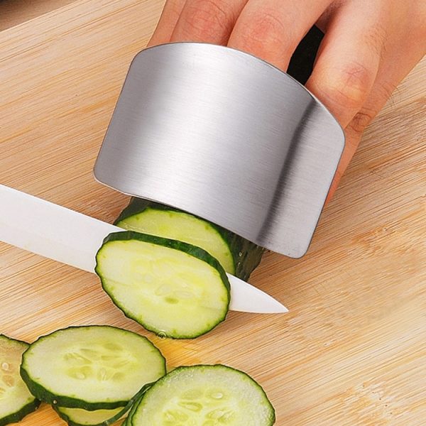 Stainless steel finger guard