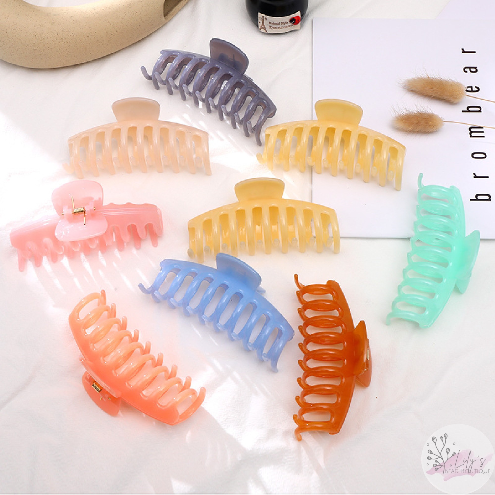 Hair claw clip – Extra Large handmade acetate claw hair clip – Splurg'd  Studio